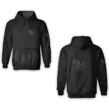 Discover Squirrel Playing Guitar 3D Hoodies