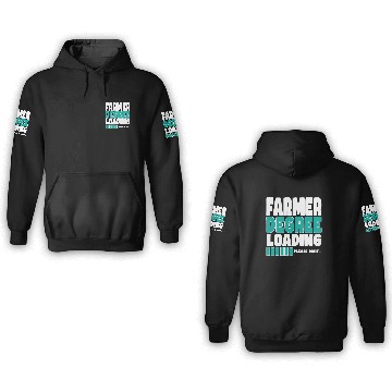 Discover Farmer Degree Loading 3D Hoodies