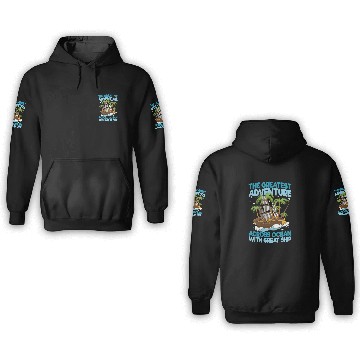 Discover The Greatest Adventure Across Ocean With Great 3D Hoodies