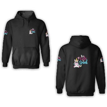 Discover Bat Unicorn - Too cute to spook 3D Hoodies
