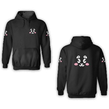 Discover Smiling Happy Cat Face 3D Hoodies