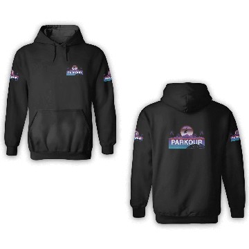 Discover Parkour Free Running Traceur 80s 3D Hoodies