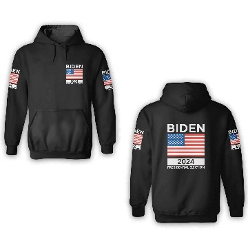 Discover Biden 2024 Presidential Election 3D Hoodies