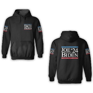 Discover Joe Biden 2024 3D Hoodies