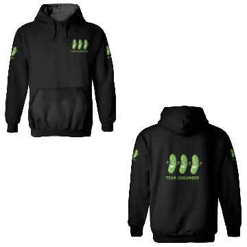 Discover Team Cucumber Vegetarian Vegetable Veggies Vegan 3D Hoodies