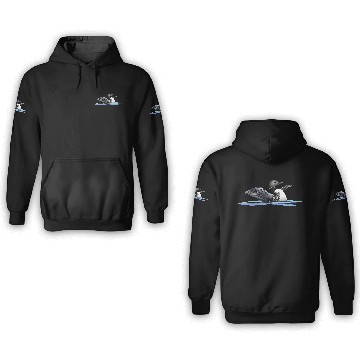 Discover Rising Loon 3D Hoodies