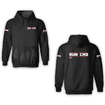 Discover Run Cmd 2 3D Hoodies