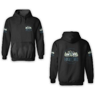 Discover Deer country club 3D Hoodies