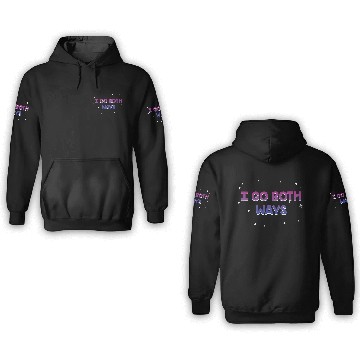 Discover I Go Both Ways Bisexual LGBTQ Bi Pride Pun Asexual 3D Hoodies