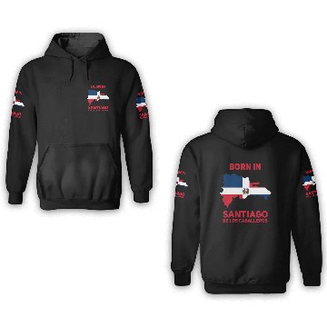 Discover Dominican Republic 3D Hoodies