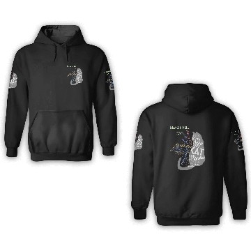 Discover Beautiful Black Cat 3D Hoodies