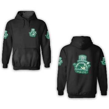 Discover leprechauns made me do it 3D Hoodies
