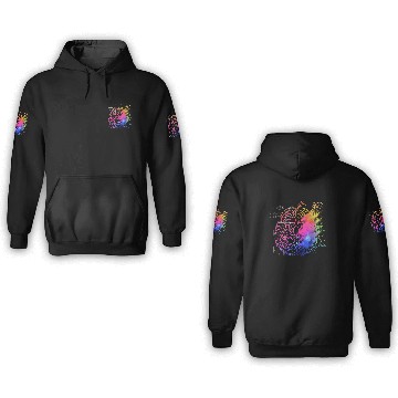 Discover Art Teacher Brain, Math Teacher 3D Hoodies
