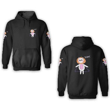Discover cute cat in halloween melon costume 3D Hoodies