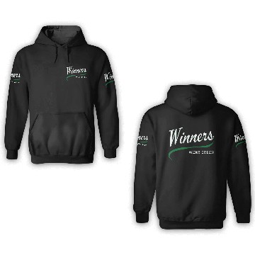 Discover Winners Wear Green 3D Hoodies