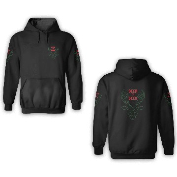 Discover Deer or Beer Season 3D Hoodies