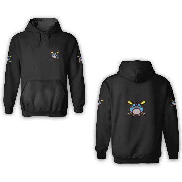 Discover Drummer Drums Music Drum Set Drumming 3D Hoodies