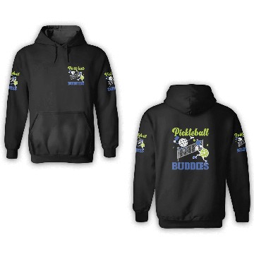 Discover Pickleball Friends Pickleball 3D Hoodies