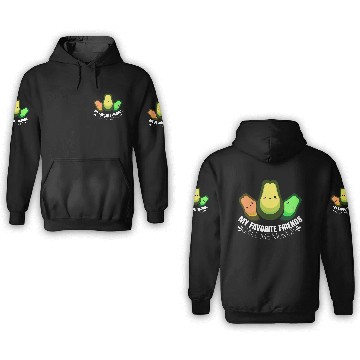Discover Humorous Avocado Of Mommies Quote 3D Hoodies