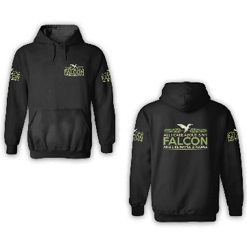 Discover falconry sport 3D Hoodies
