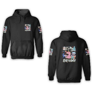 Discover It's My 2 Birthday Snowman Holiday Donut Winter 3D Hoodies