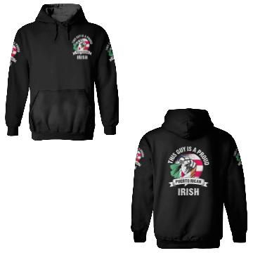 Discover Puerto Rico Flag Ireland Grown Men Boys Guy 3D Hoodies