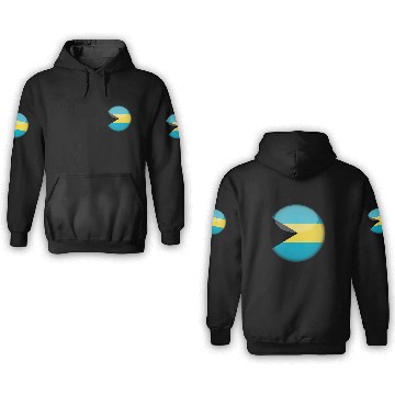 Discover Bahamas Flag 3D Hoodies