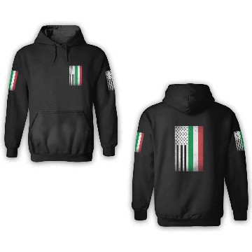 Discover Italy Design for proud Italian Americans 3D Hoodies