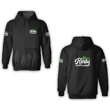 Discover Herbs Expert Gardening Herbalist Herb Herbalism 3D Hoodies