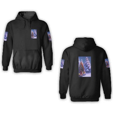 Discover Christmas tree Christmas is approaching 3D Hoodies