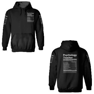 Discover Psychology Teacher 3D Hoodies - Nutritional And Unden