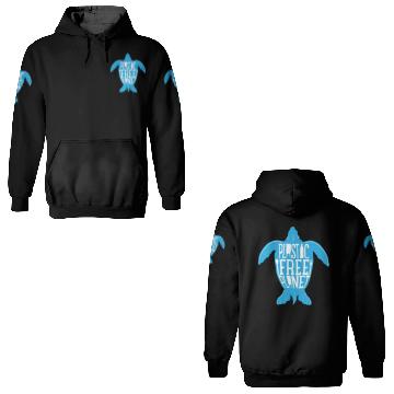 Discover Plastic Free Planet 3D Hoodies