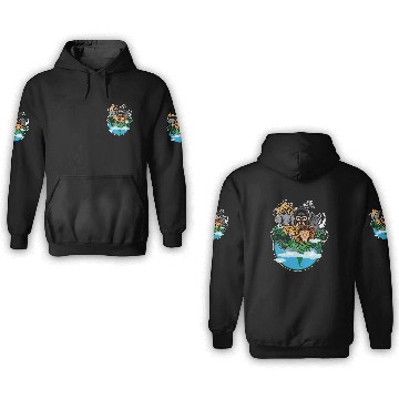 Discover Wildlife Earth Animals Animal Welfare Gift 3D Hoodies