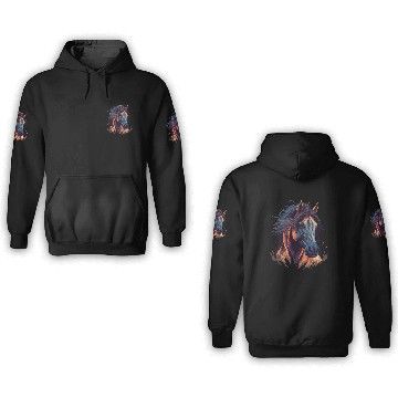 Discover Horse 3D Hoodies