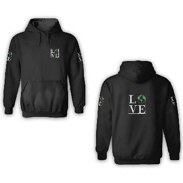 Discover Love Environment Nature Planet Earth 3D Hoodies