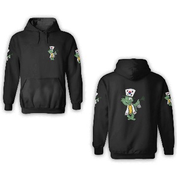 Discover South Korean Fan Turtle 3D Hoodies