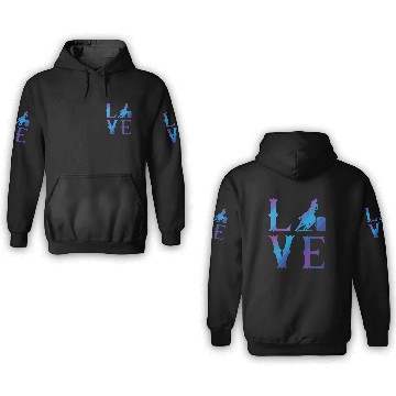 Discover Love Barrel Racing 3D Hoodies