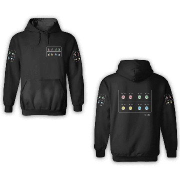 Discover Psychology Qualia 3D Hoodies