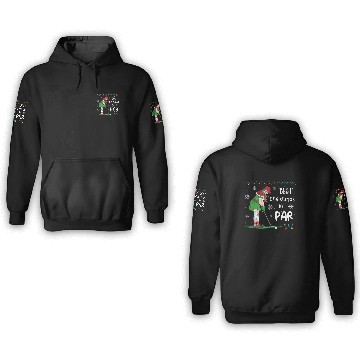 Discover Golf Elf Pun Golfer Christmas Golfing 3D Hoodies