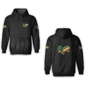 Discover St Patrick's Day Chicago Dog 3D Hoodies