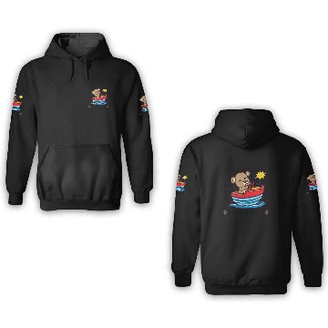Discover Sailing Sailboat Boating Kid Child Yacht Boat 3D Hoodies