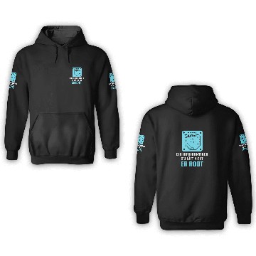 Discover A Computer Scientist Doesn't Sleep He Root Informa 3D Hoodies