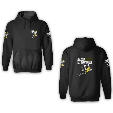 Discover Forklift Operator Slow But Furious 3D Hoodies
