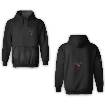 Discover Christmas Deer 3D Hoodies