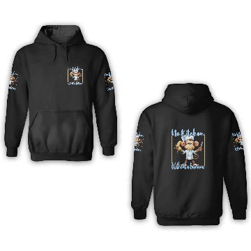 Discover Banana Vibes kitchen monkey 3D Hoodies