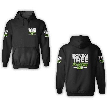 Discover Bonsai Tree Owner Gift Bonsai Tree Gardening 3D Hoodies
