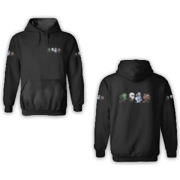 Discover Monster Mash-Up 3D Hoodies