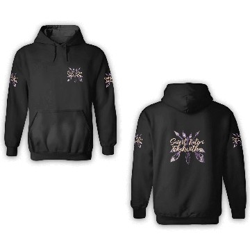 Discover St Kateri Tekakwitha Saint Catholic Lily of the Mo 3D Hoodies