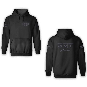 Discover SMART GIRLS ROCK - Elements Periodic Table 3D Hoodies