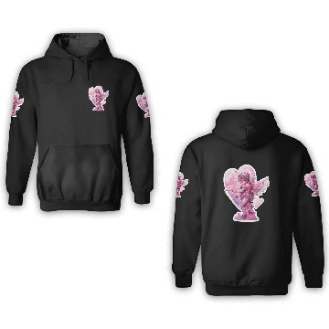 Discover funny Cupid Valentine's Day girls 3D Hoodies